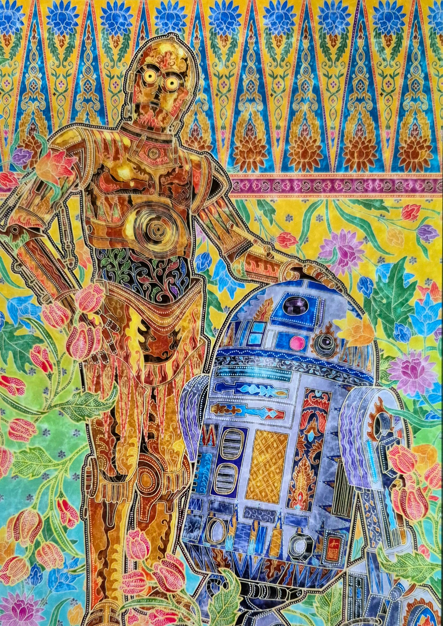Arif Rafhan: Star Wars A5 Print: R2D2 & C3PO