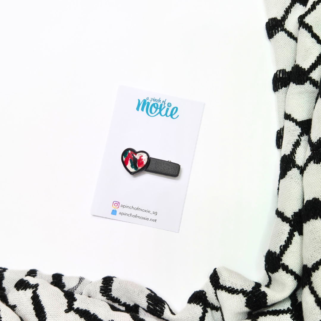 Short Hair Clip: One Heart