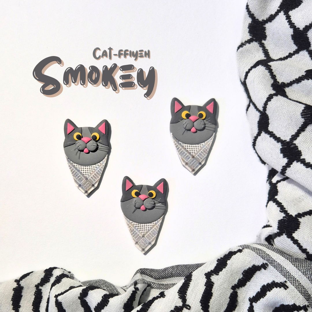 Cat-ffiyeh: Smokey