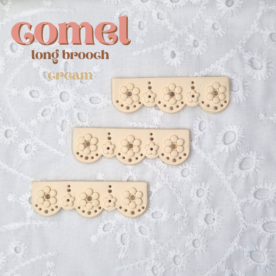Comel: Long Brooch