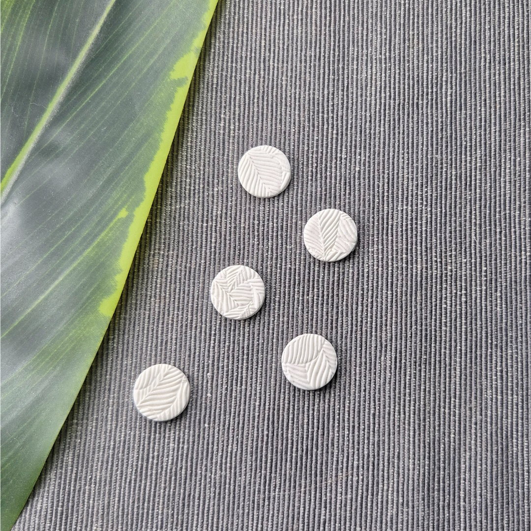 Elements: Leaves (Small) - White