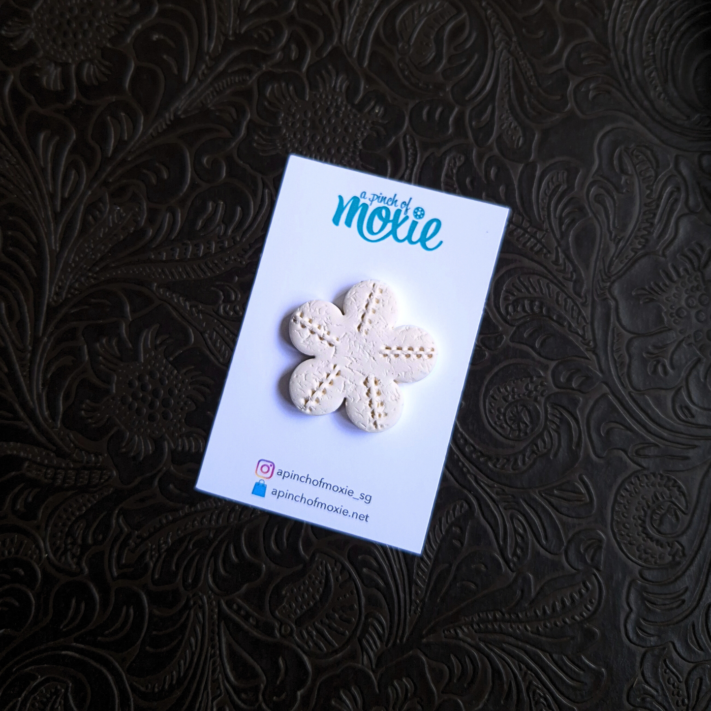 Festive Treats: Kuih Bangkit Brooch