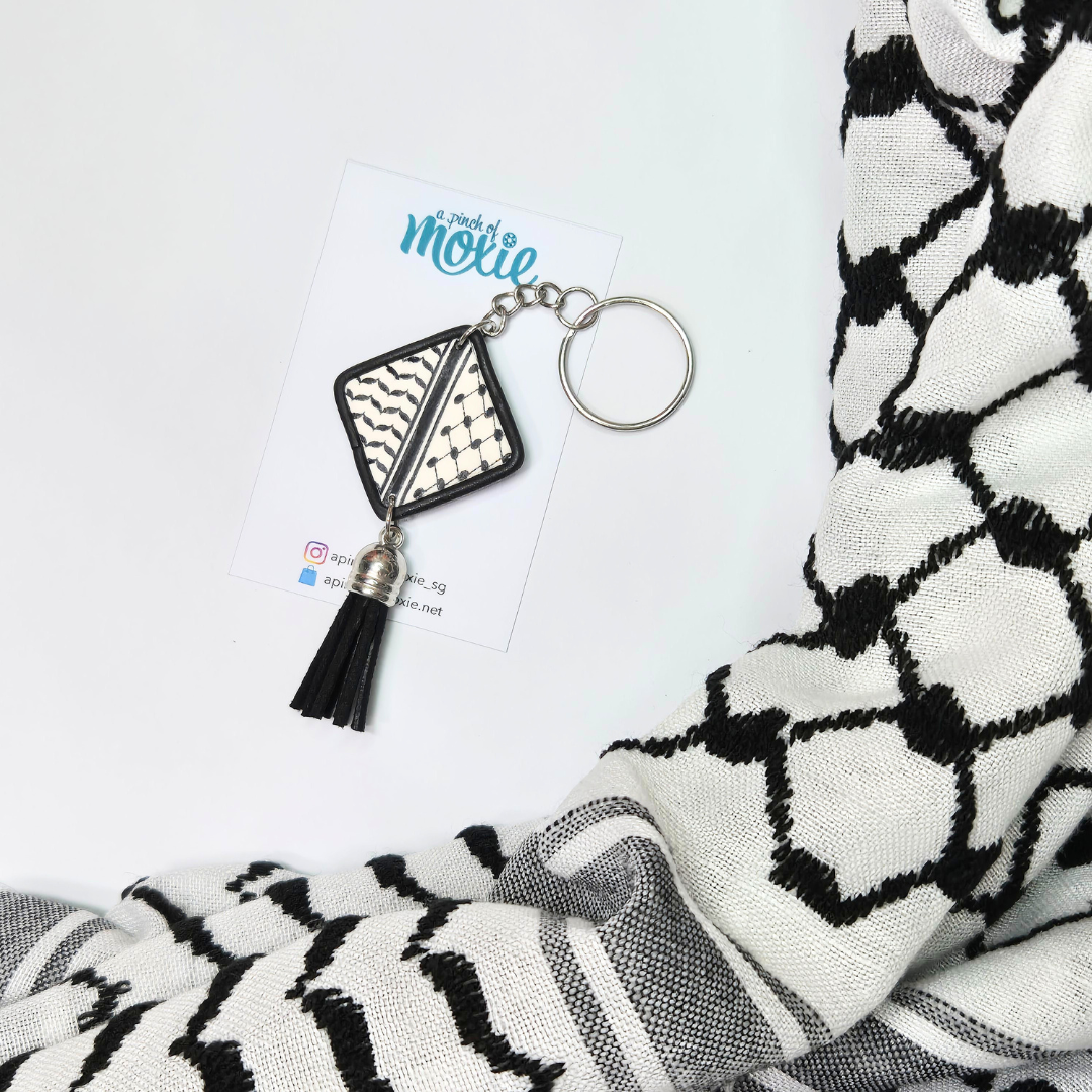 Keffiyeh | Tassels Keychain (INSTOCK)