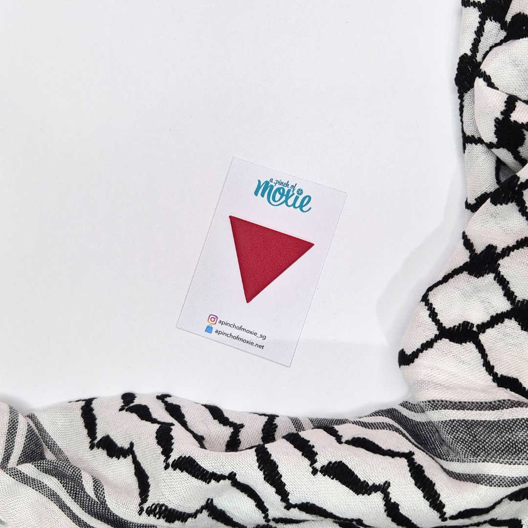 Red Brooch (INSTOCK)