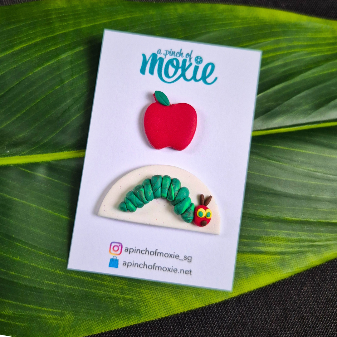 The Very Hungry Caterpillar: Brooch Set