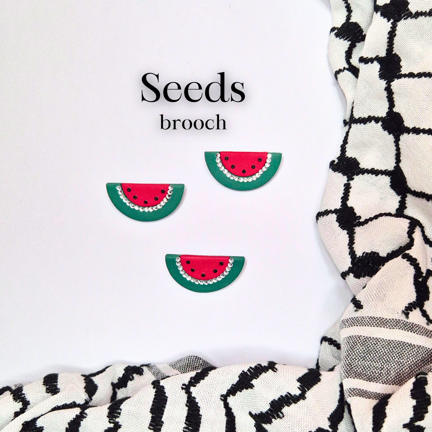 Seeds Brooch