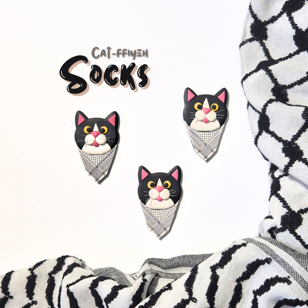 Cat-ffiyeh: Socks