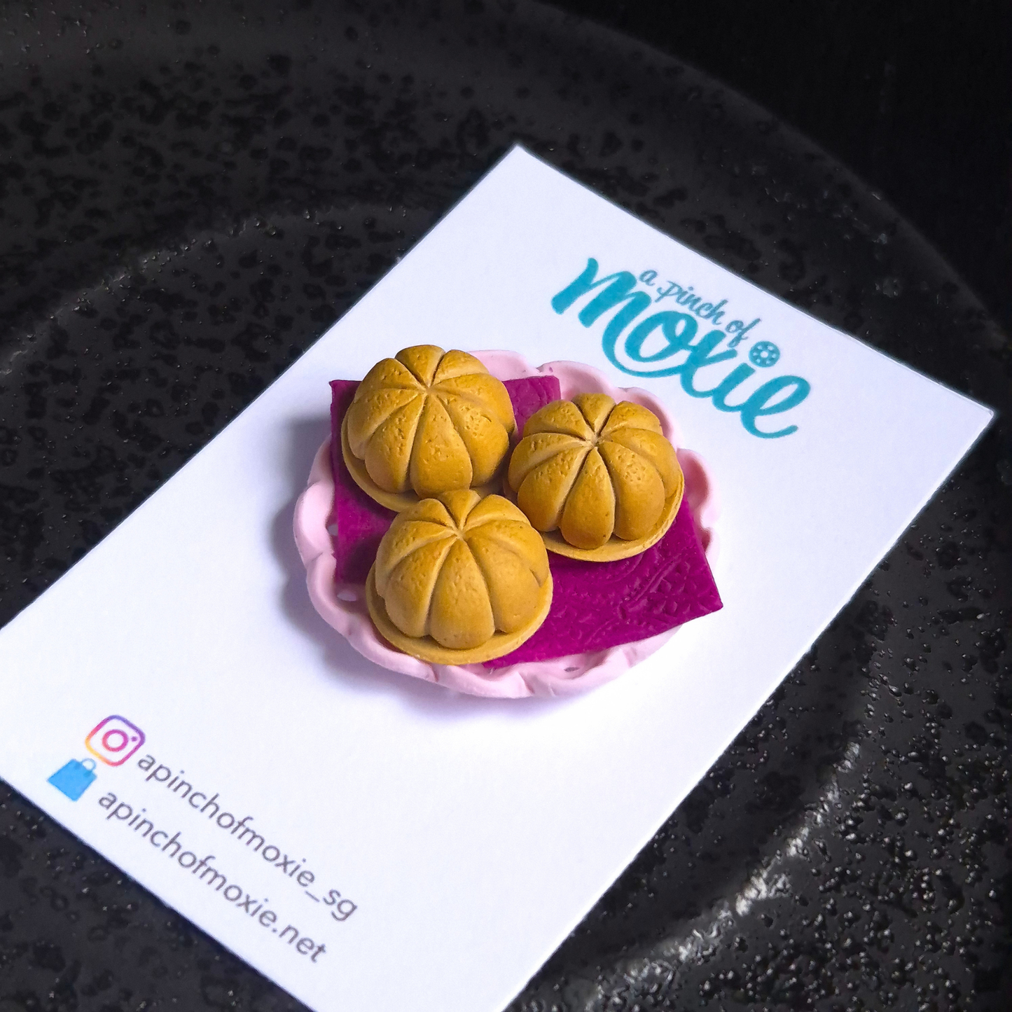Crumbs: Kuih Bahulu on a Plate