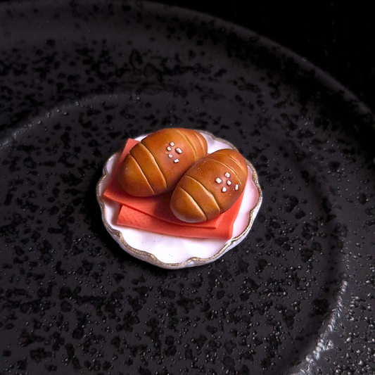 Crumbs: Shio Pan on a Plate