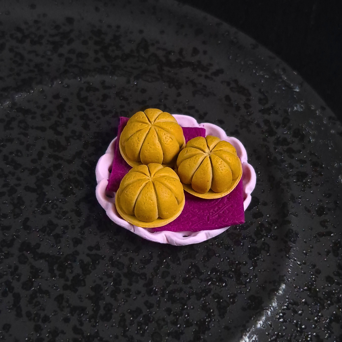 Crumbs: Kuih Bahulu on a Plate