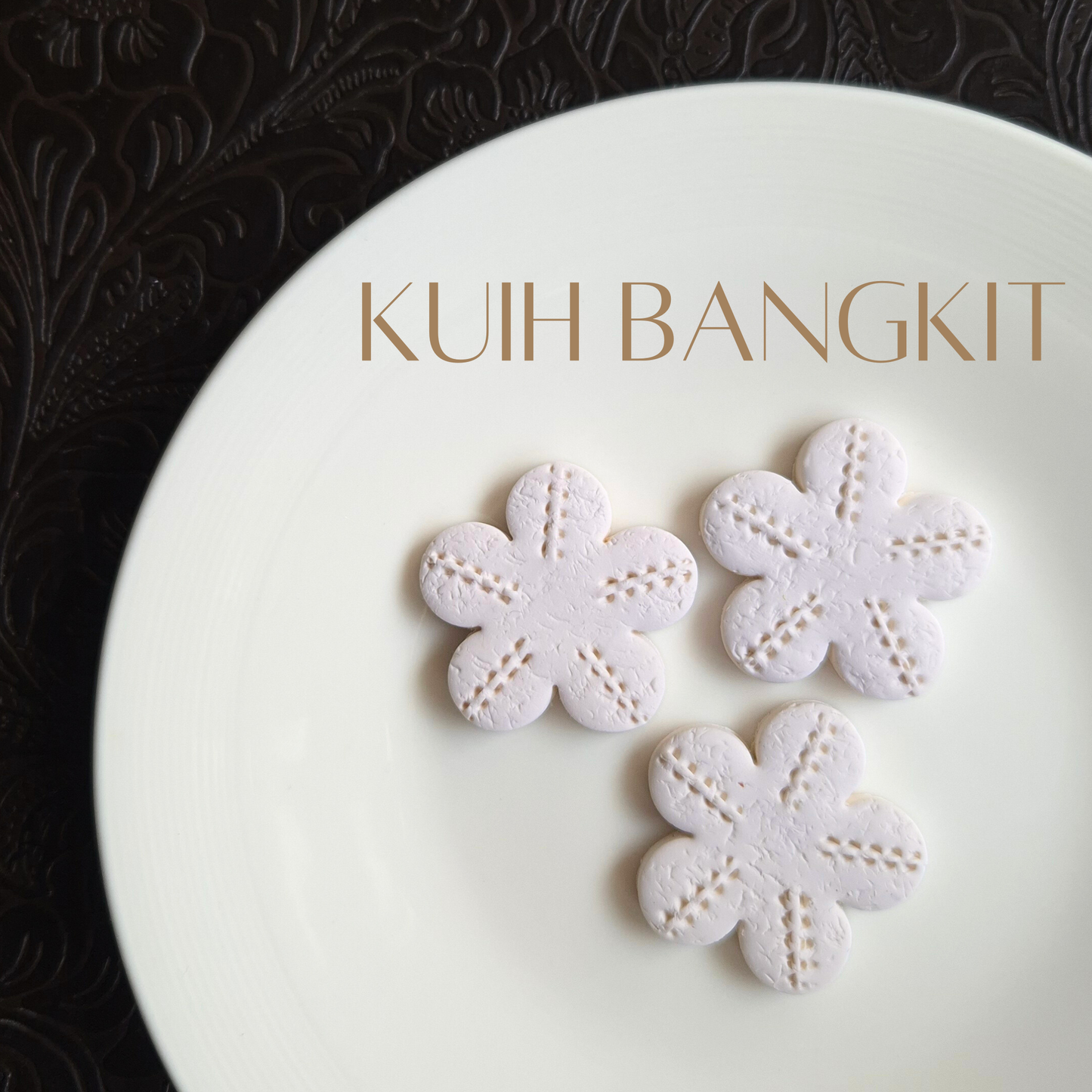 Festive Treats: Kuih Bangkit Brooch