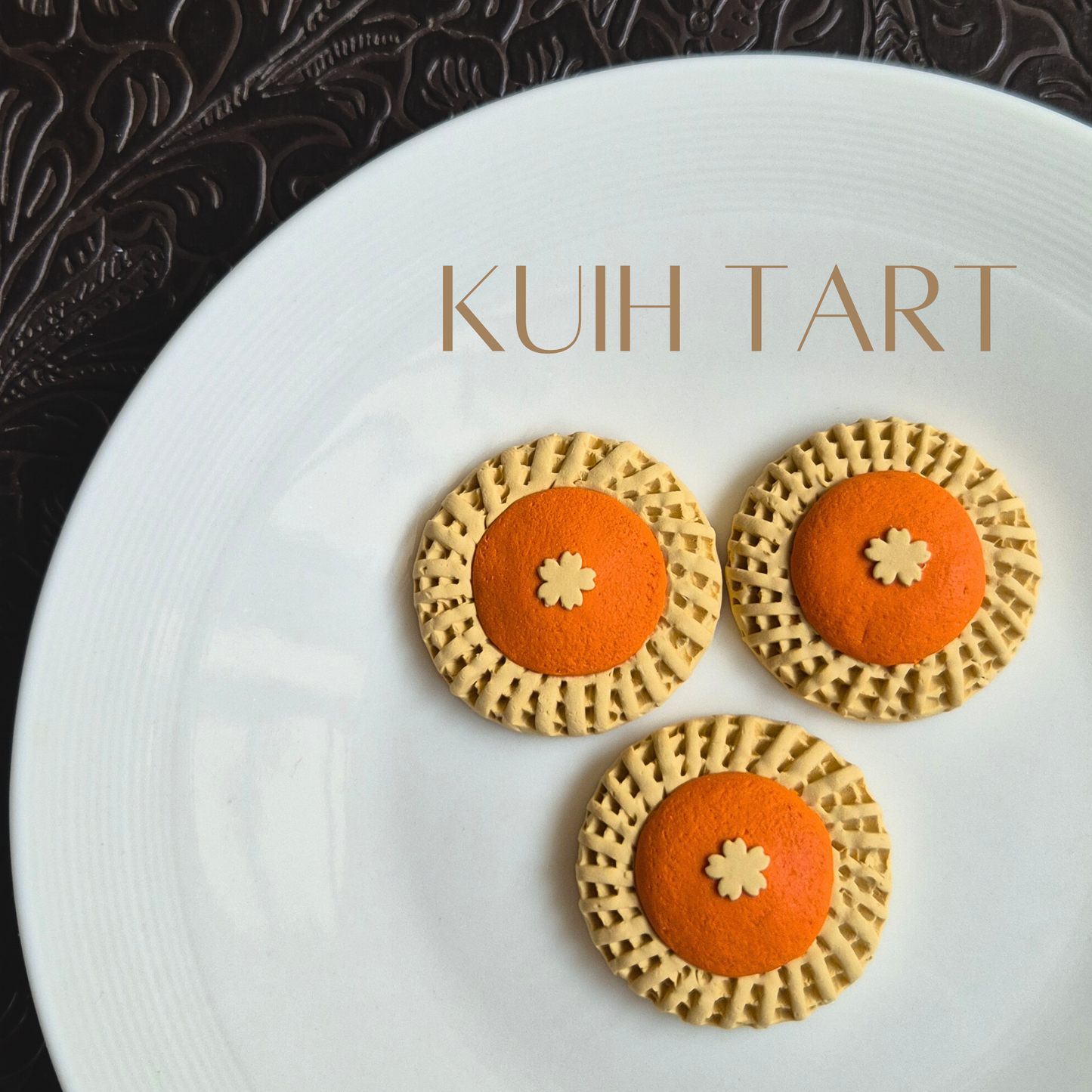 Festive Treats: Kuih Tart Brooch