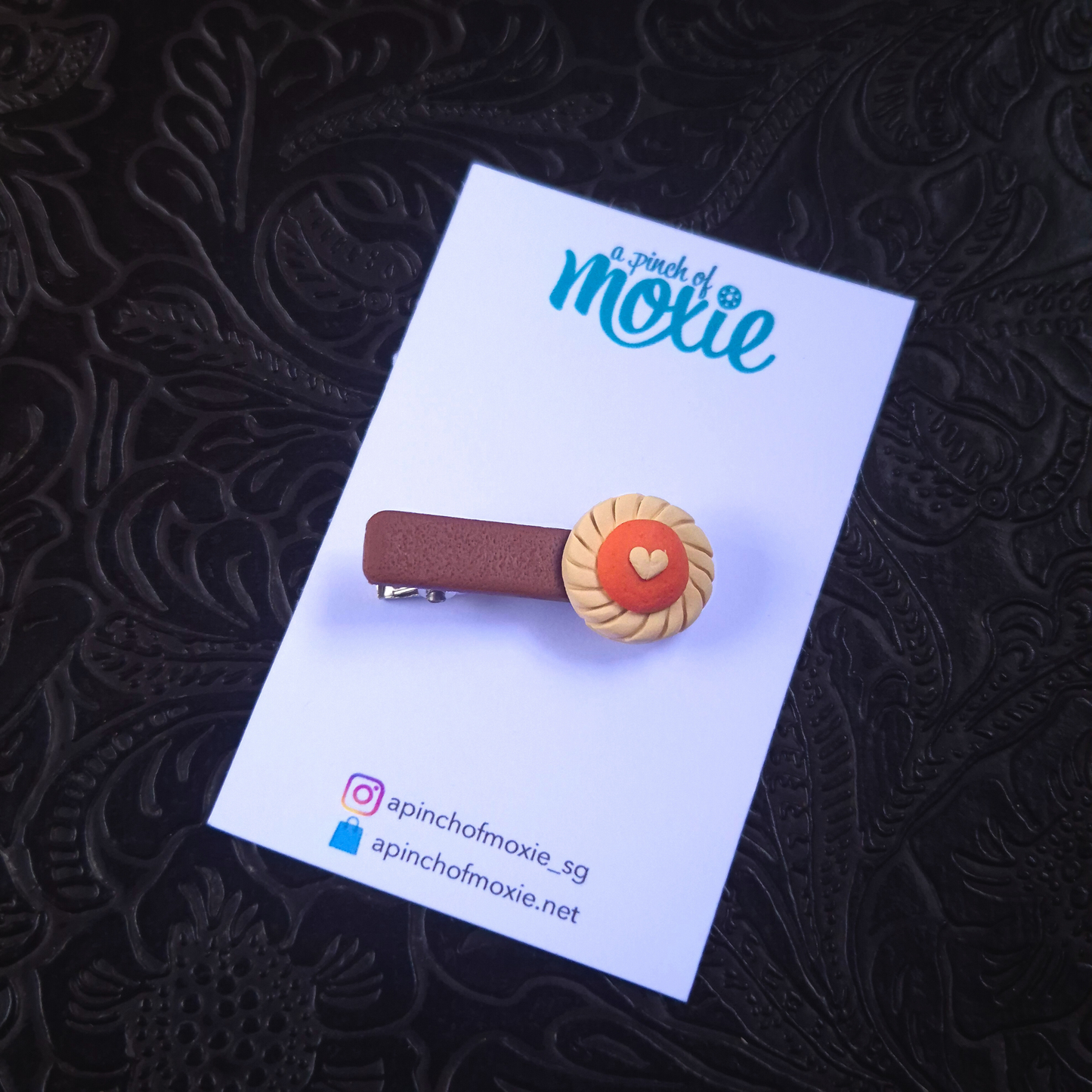 Festive Treats: Kuih Tart Mini Hair Clip