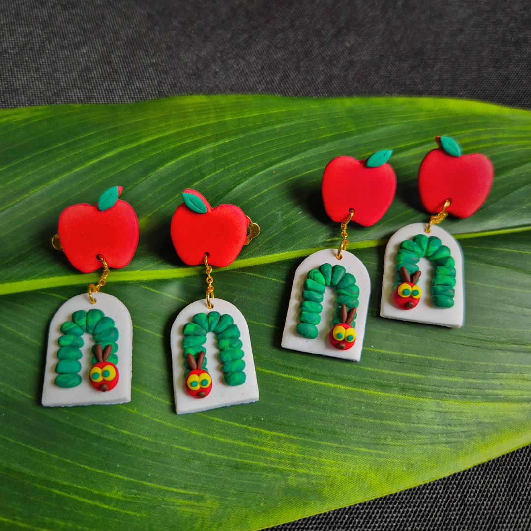 The Very Hungry Caterpillar: Ear Dangles