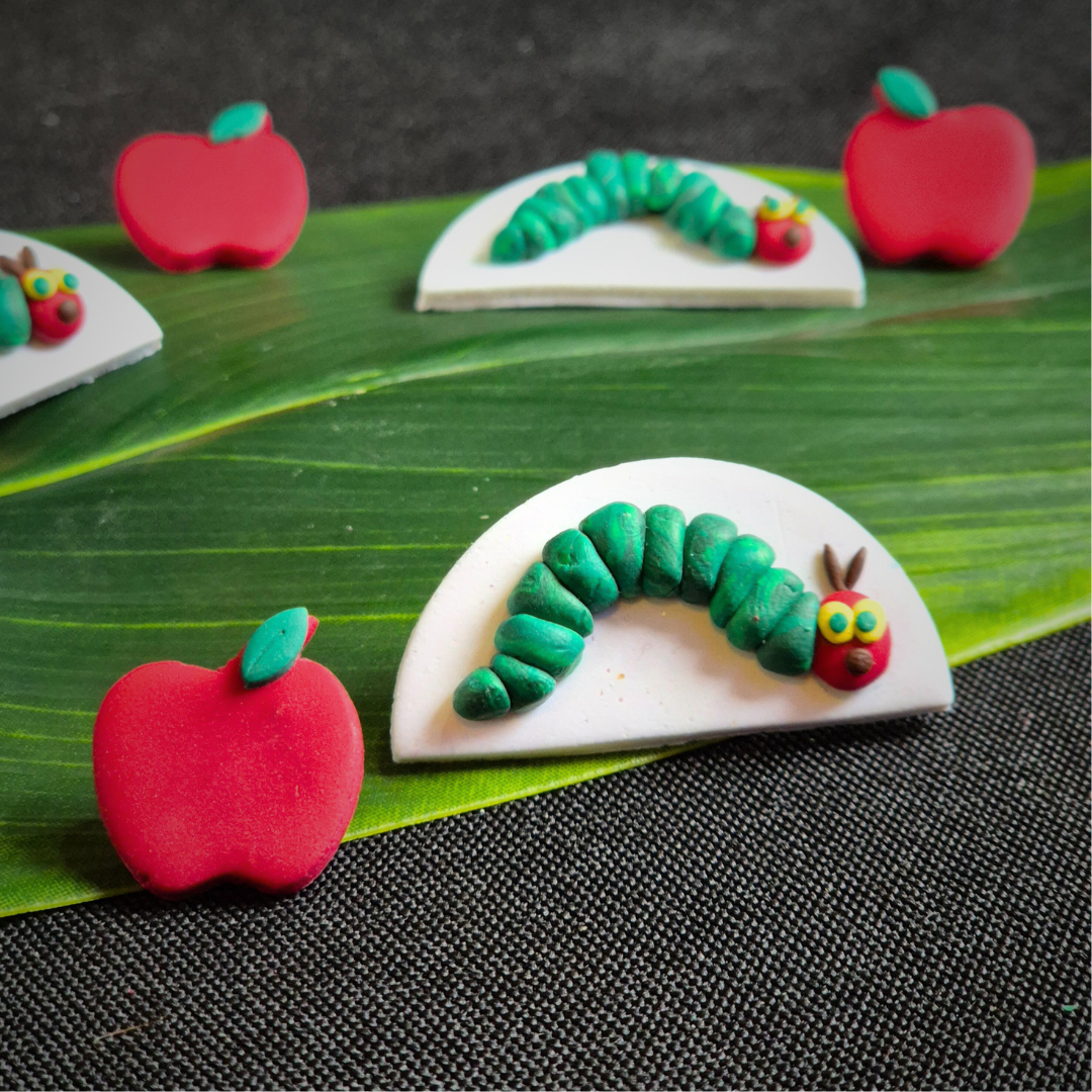 The Very Hungry Caterpillar: Brooch Set