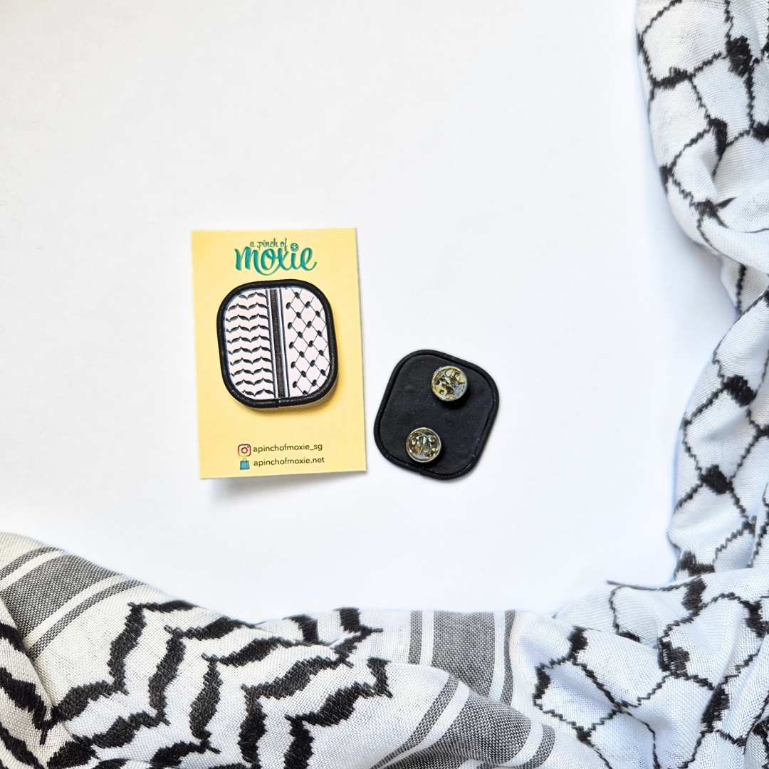 Keffiyeh 2.0 Pin (INSTOCK)